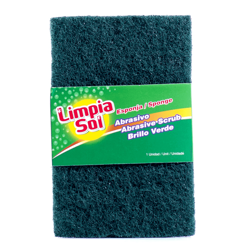 Esponja Abrasiva Limpia Sol 1Un