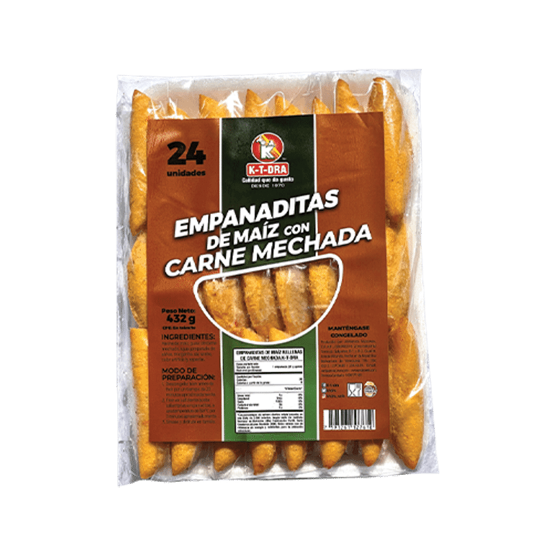 Empanaditas Maíz Mechada 500GR
