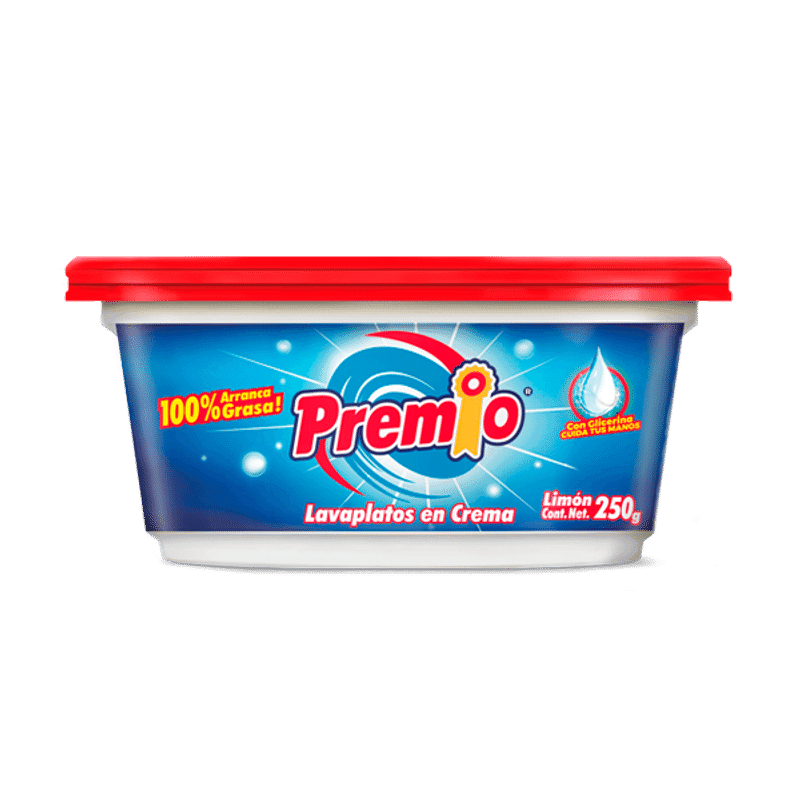 Lavaplatos en Crema Premio 250 Gr