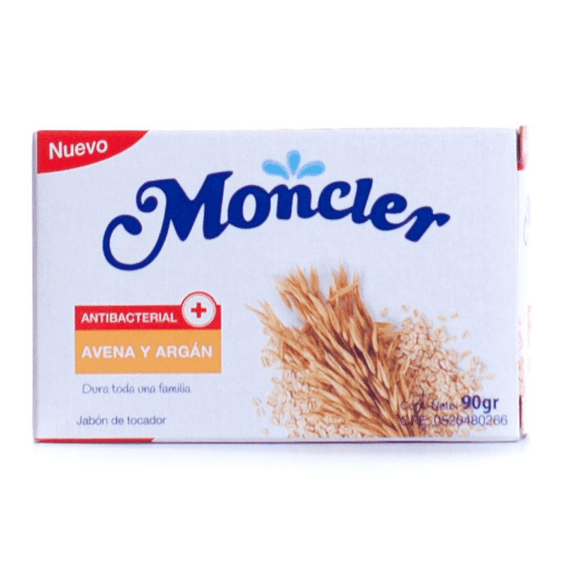 Jabón Moncler Avena Argan 90GR
