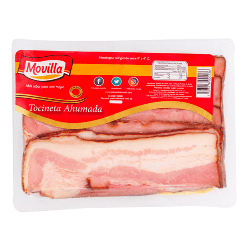 Tocineta Rebanada Movilla 260GR