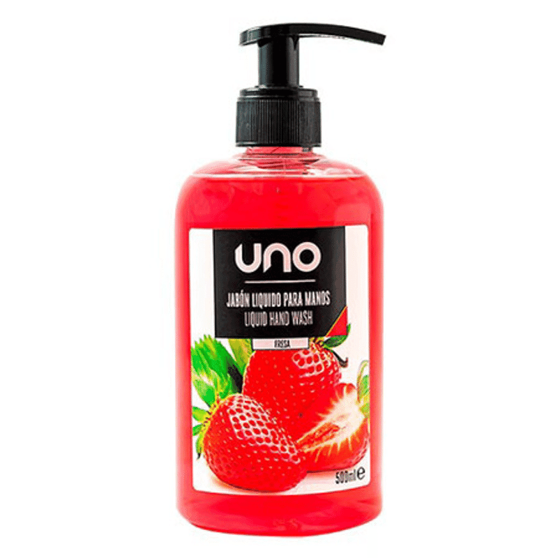 Jabón Uno Líquido Fresa 500 ML