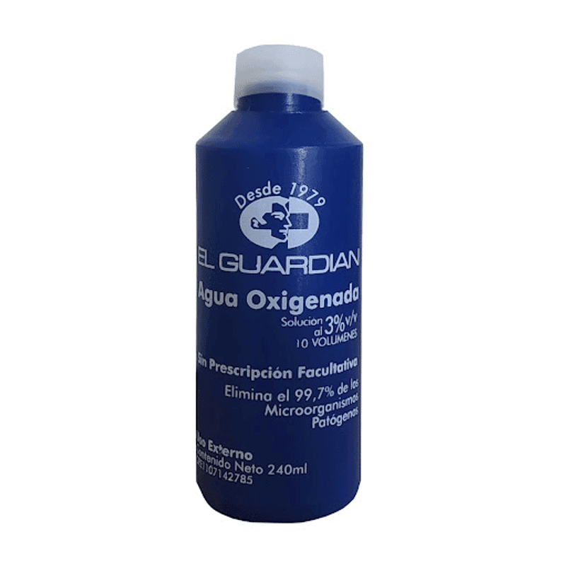 Agua Oxigenada el Guardian 240ML