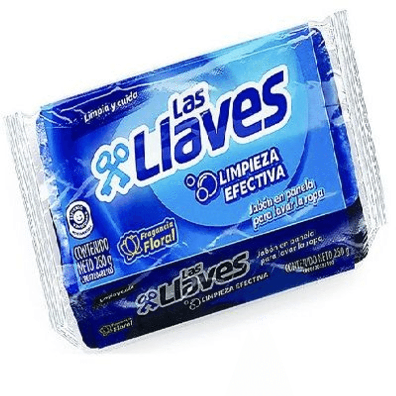 Jabon las Llaves Panela Floral 250GR