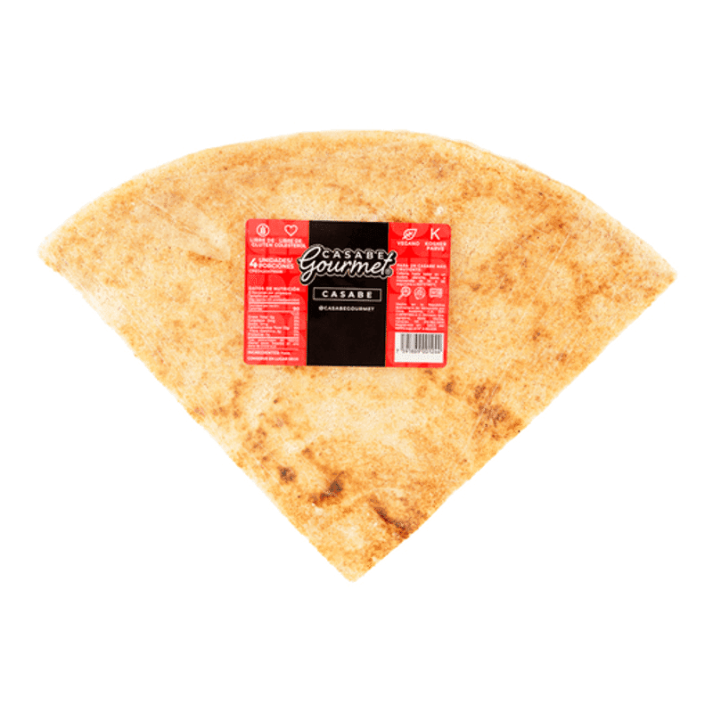Casabe Gourmet Triángulo Torta 4 Und