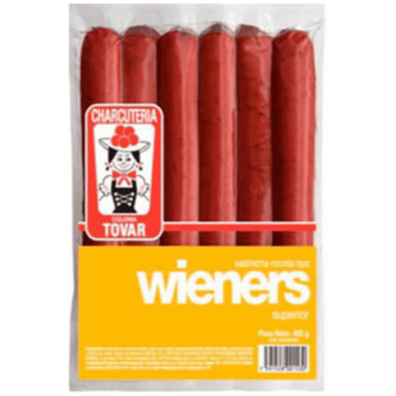 Salchicha Tovar Wieners 6Und