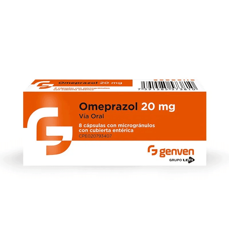 Omeprazol Genven 20MG 8cap