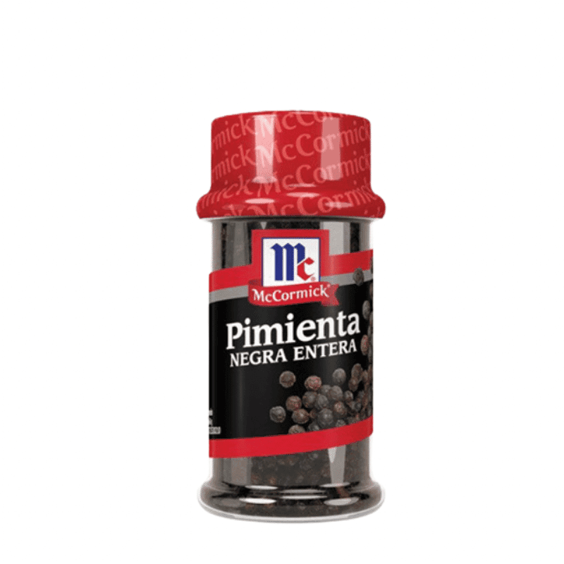 Pimienta Negra Entera Mccormick 60GR