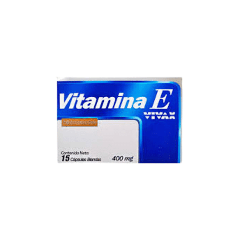 Vitamina E Vivax 400MG 15cap