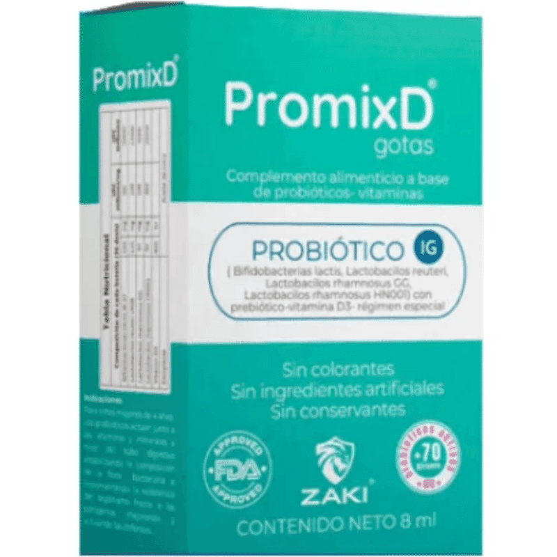Promixd Probiotico Inmunidad Zaki Gotas 8ML