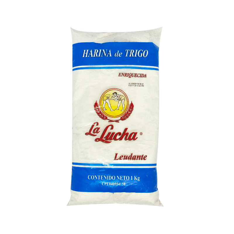 Harina la Lucha Trigo Leudante 900 GR.