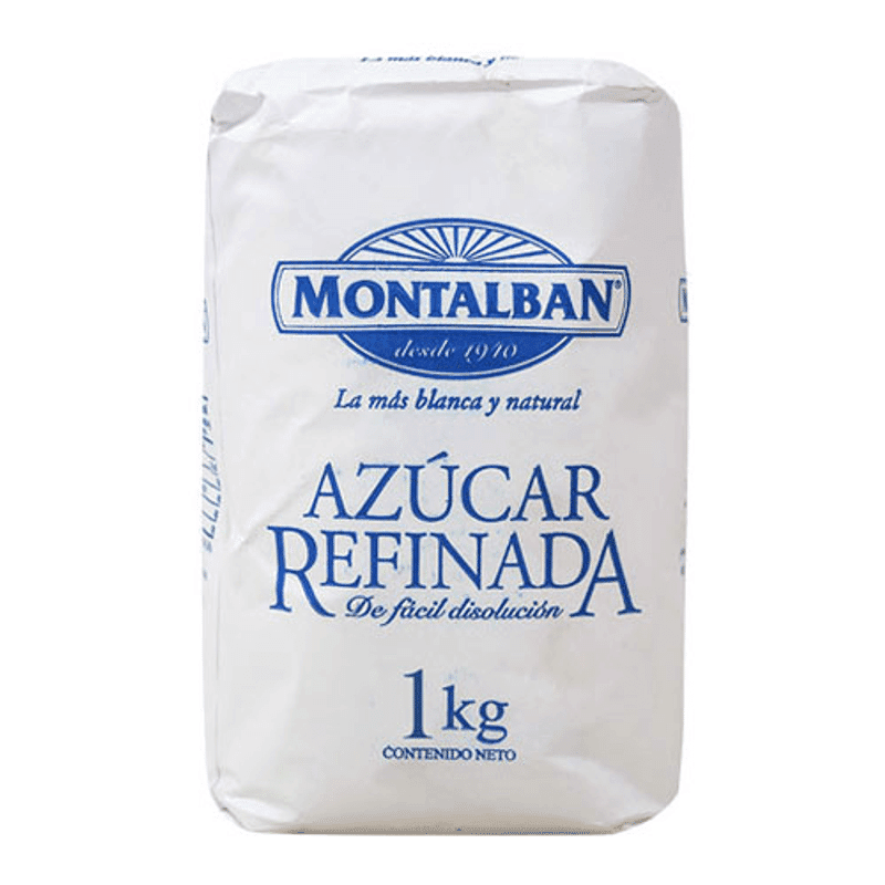 Azucar Refinada Montalban Papel 1KG