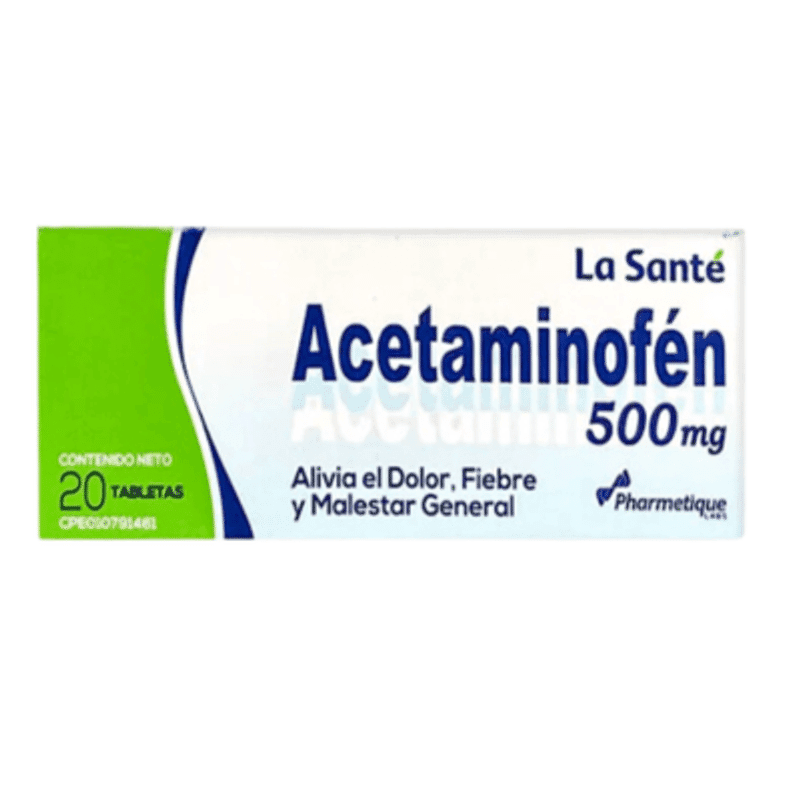 Acetaminofen la Sante 500Mg 20Tab