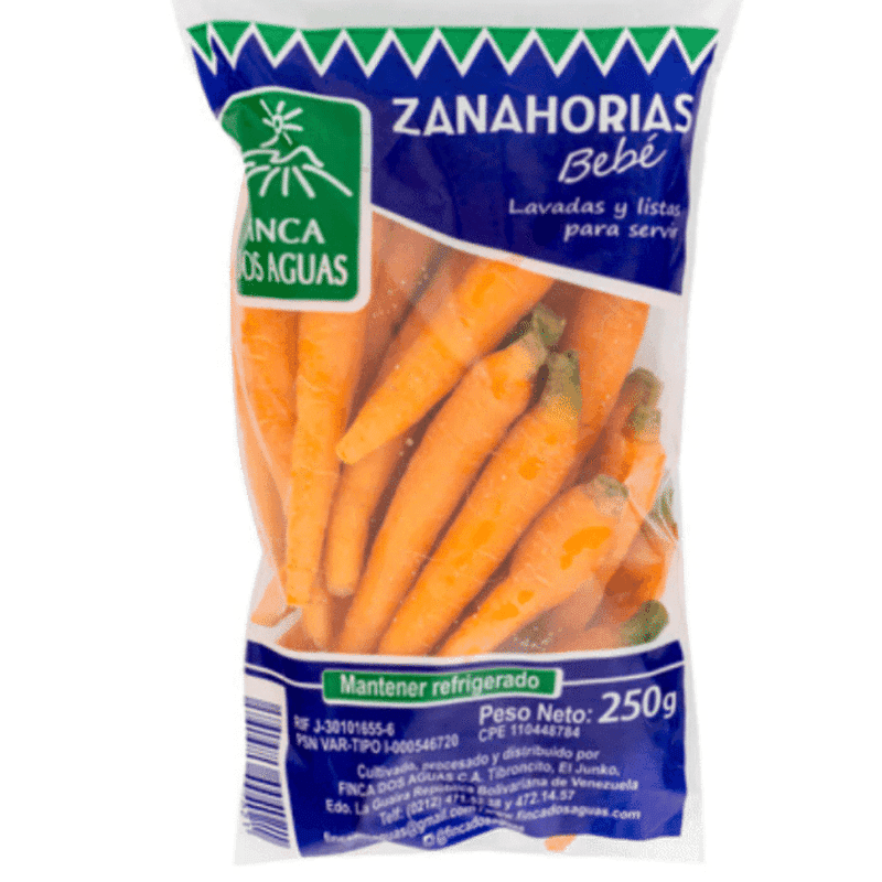 Zanahoria Bebe Finca Dos Aguas 250GR
