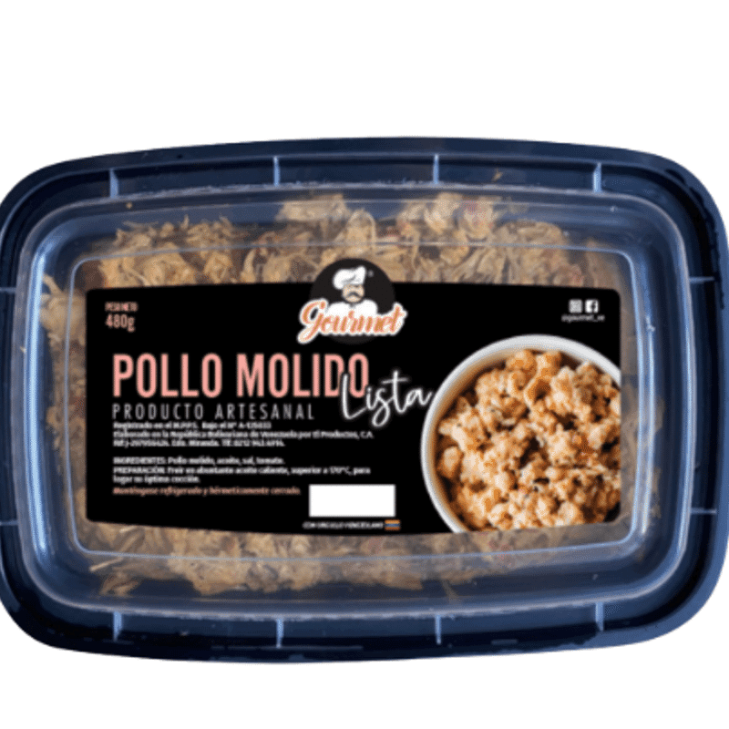 Pollo Gourmet Molido Listo 480GR