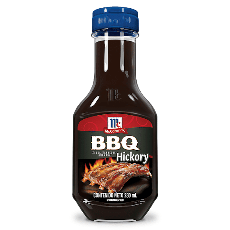 Salsa Bbq.Hickory Mccormick 230GR