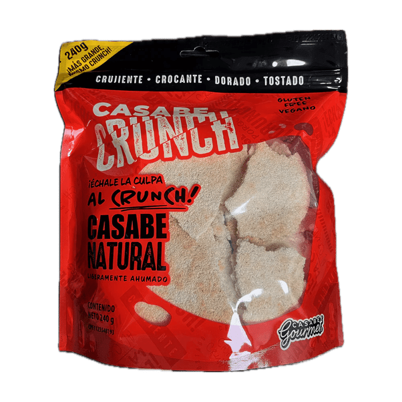 Casabe Gourmet Crunch Nat 240GR