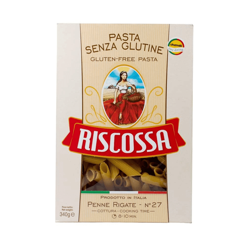 Pasta Riscossa Penne Rig G Free N27 340G