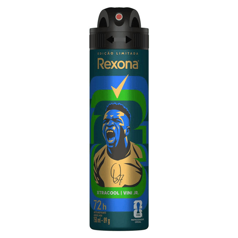 Desod Aer Rexona Vini Jr 72H Ed LIM200ML