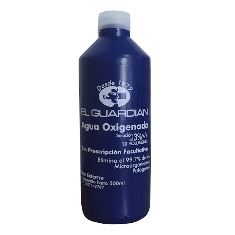 Agua Oxigenada el Guardian 500ML