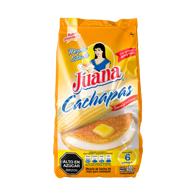 Mezcla Juana Cachapas 400GR