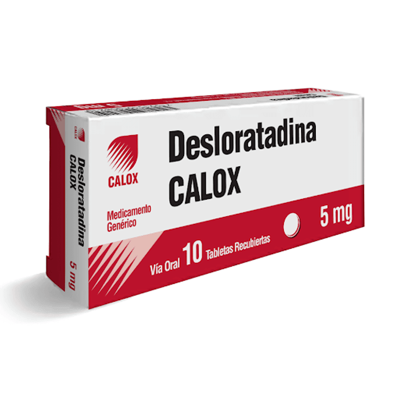 Desloratadina Calox 5Mg 10Tab