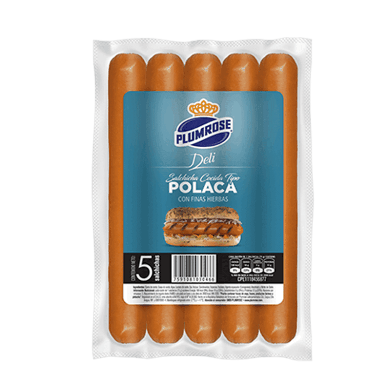 Salchicha Polaca Plumrose Deli 350GR