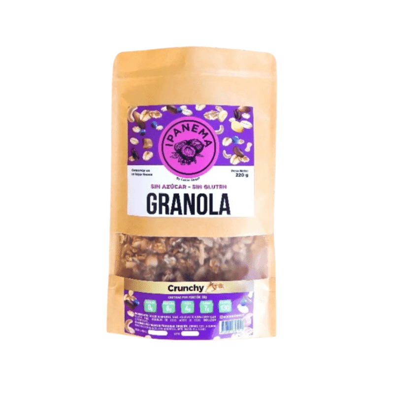 Granola Crunchy S/G Ipanema 220 GR