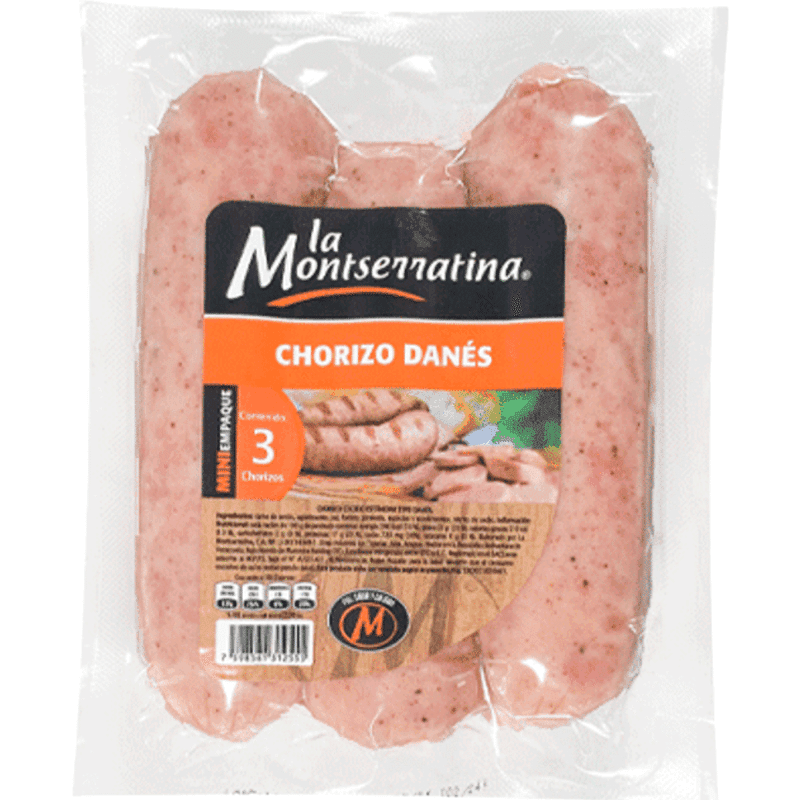 Chorizo Danés Monts 3Un