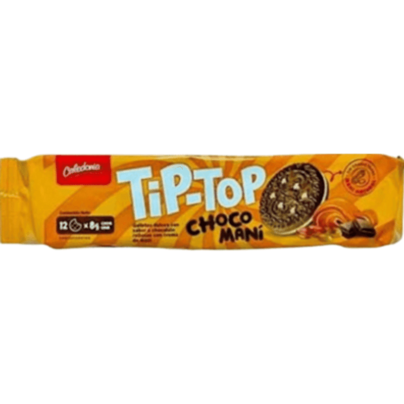 Galleta Tip Top Choco-Mani 96GR