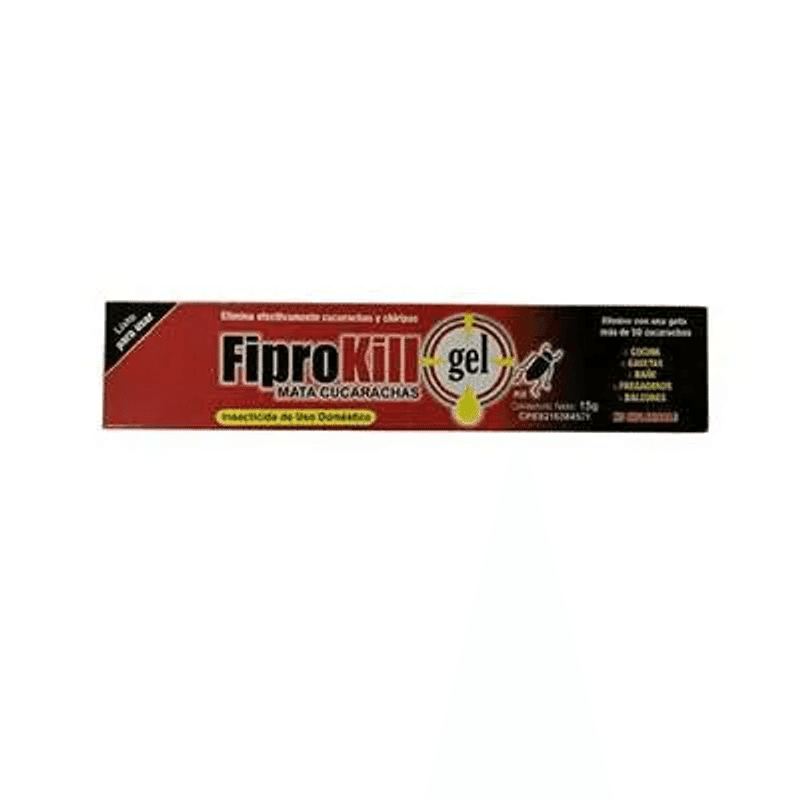 Insecticida Doméstico Fiprokill en Gel Jeringa 15 GR