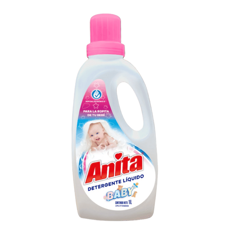 Detergente Líquido Bebe Anita 1L