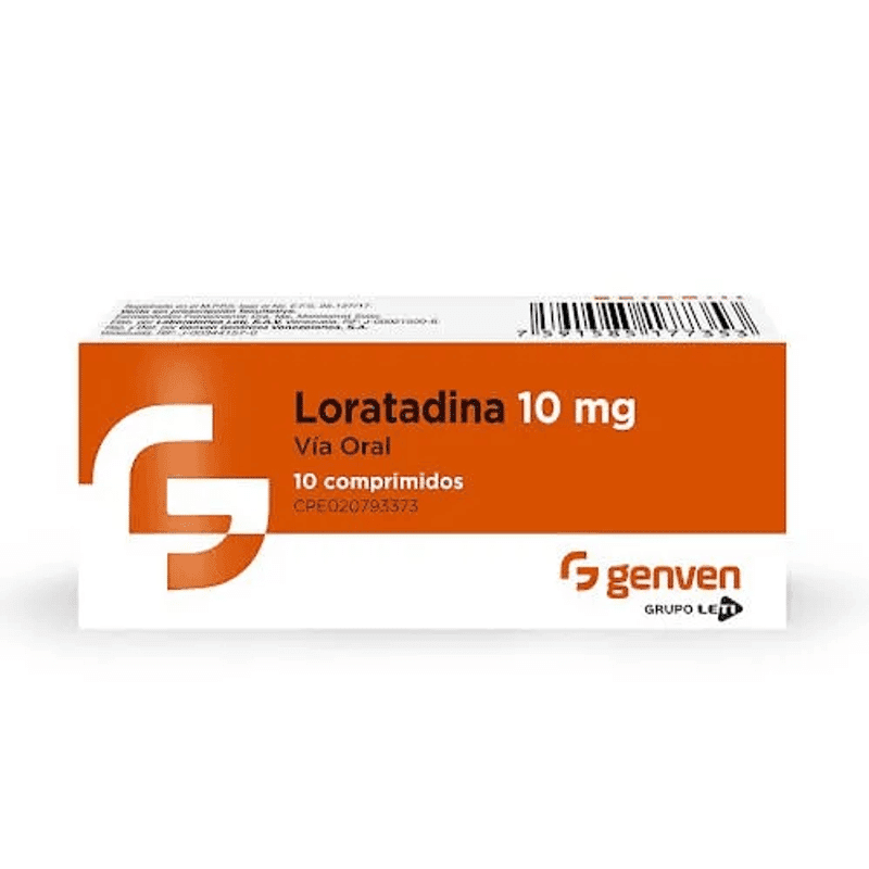 Loratadina Genven 10MG 10tab