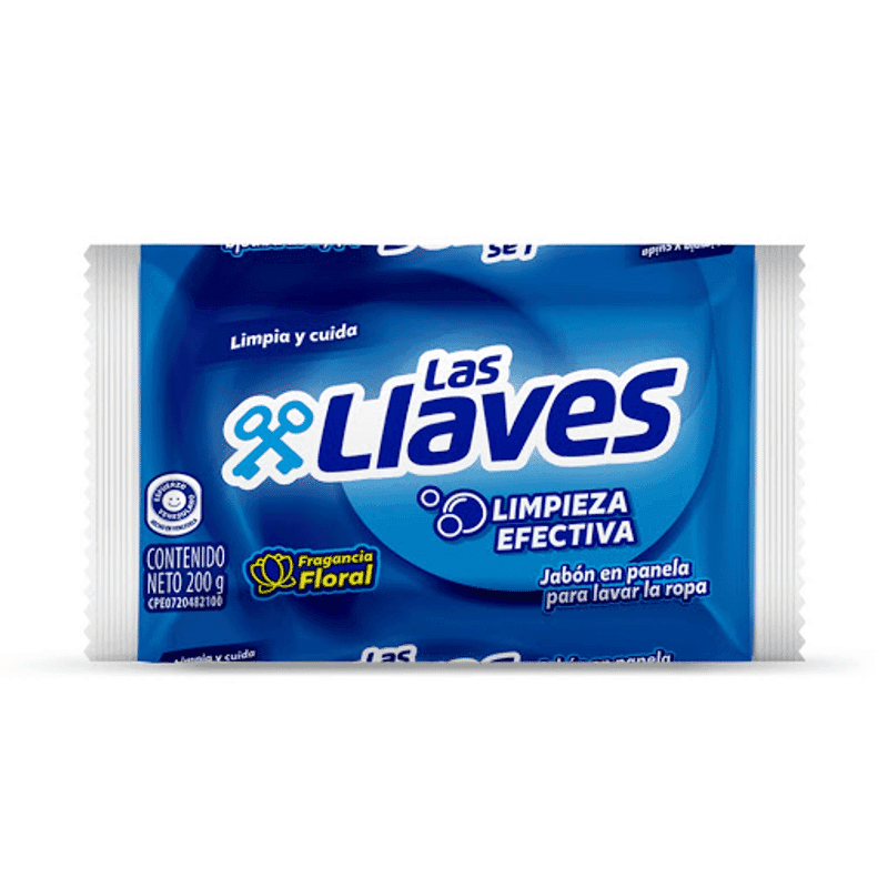 Jabon las Llaves Panela Floral 200GR