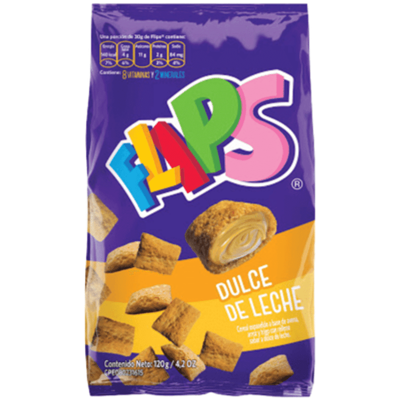 Cereal Dulce Leche Flips 120 Gr