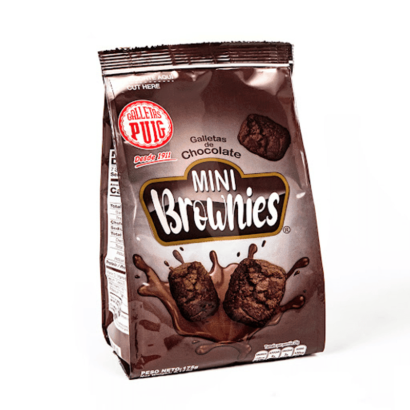 Galletas Puig Mini Brownies de 175G
