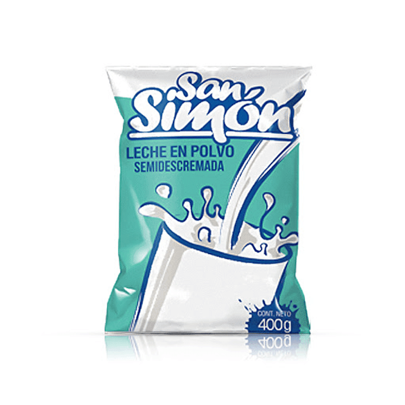Leche San Simon Semi Descremada 400GR