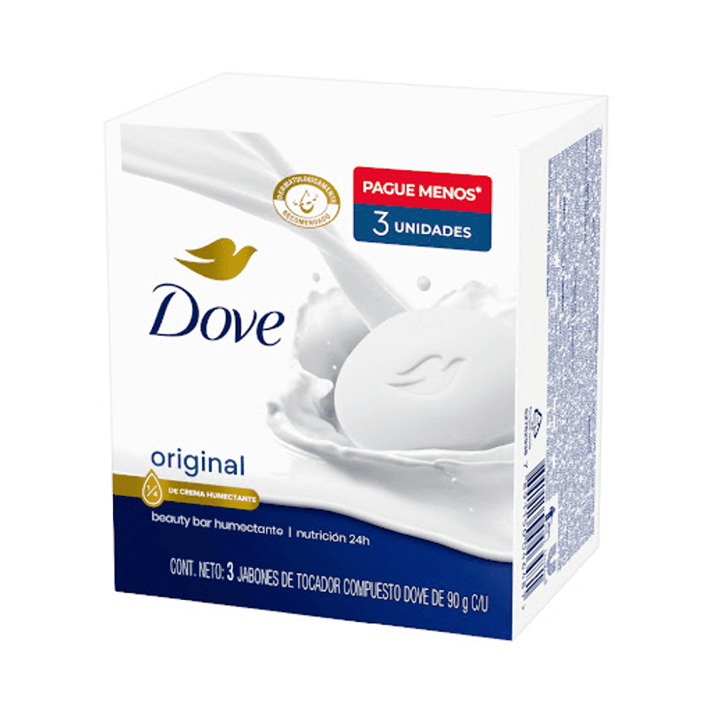 Jabon Dove Original 3PACK 90G