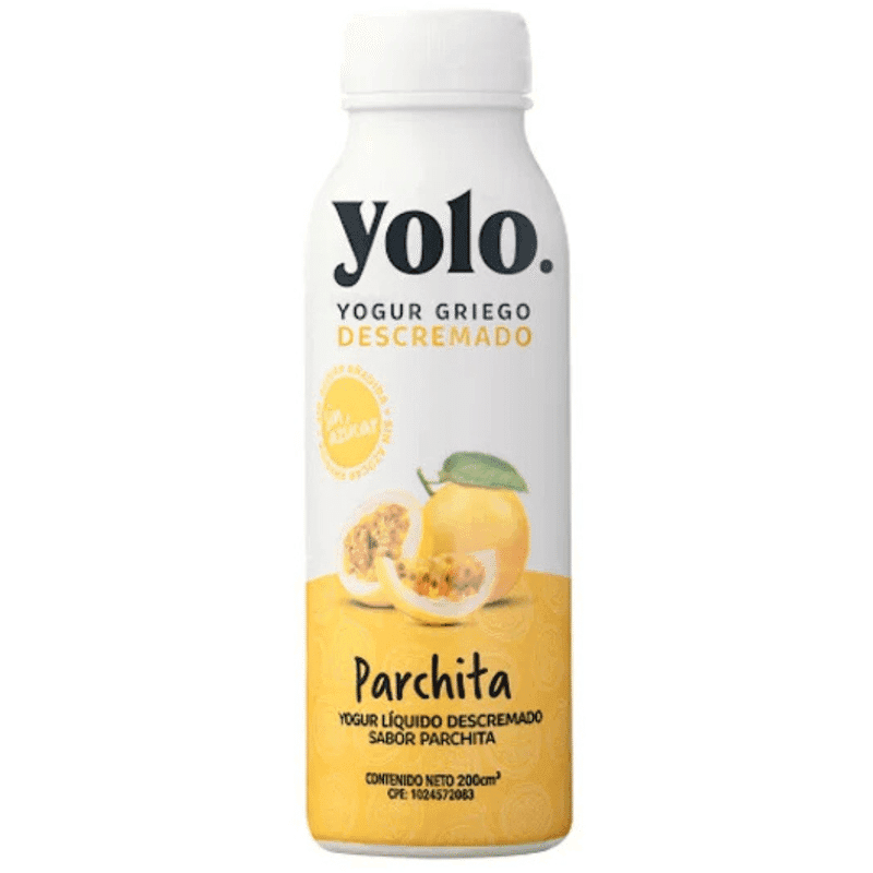 Yogurt Liq Yolo Parchita 200ML