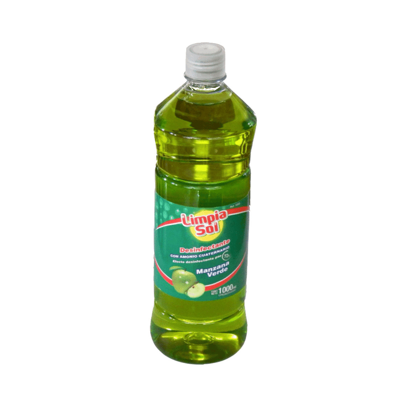 Desinfectante Manzana Verde 1050 Limpia Sol 1 LT