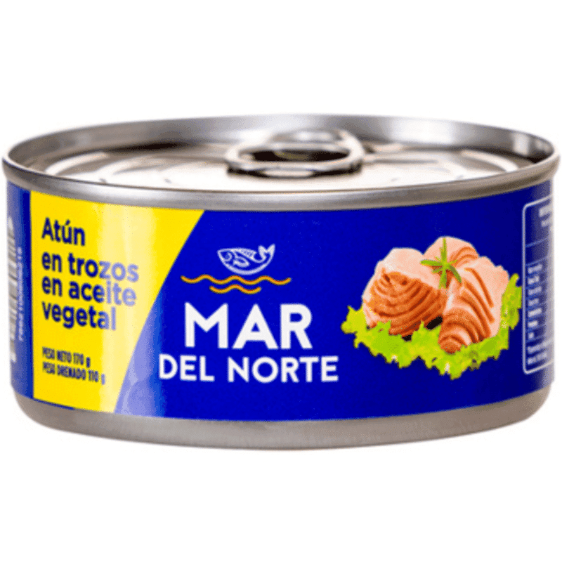 Atun Mar del Norte Aceite 170 GR