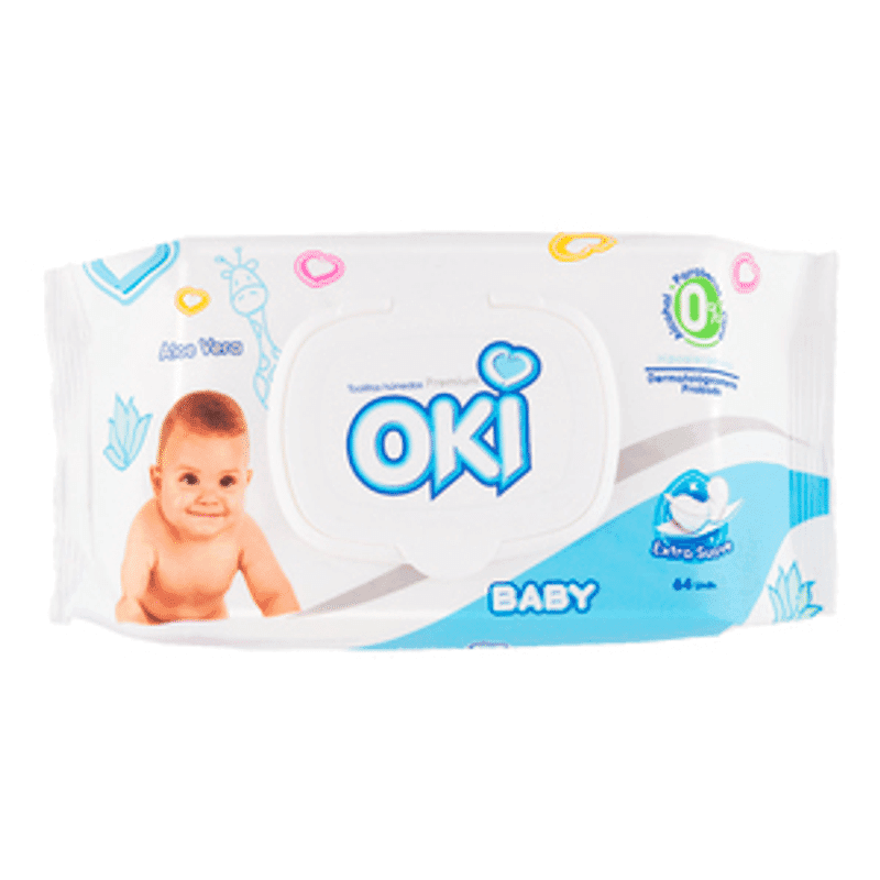 Toallas Humedas Oki Baby Lotion 20Un