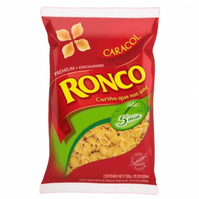 Pasta Ronco Caracol 500GR