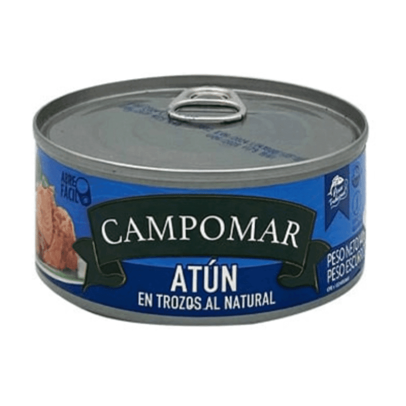 Atun Trozos al Natural Campomar 160GR