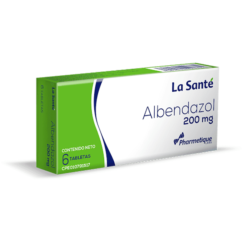 Albendazol la Sante 200Mg 2Tab