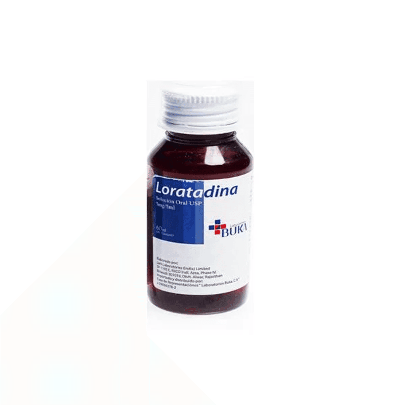 Loratadina Buka 5Mg/5ML 60ML Jbe