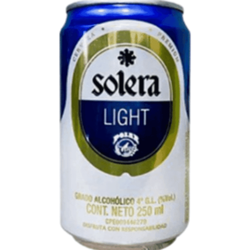 Cerveza Light Solera Lata 250 Ml