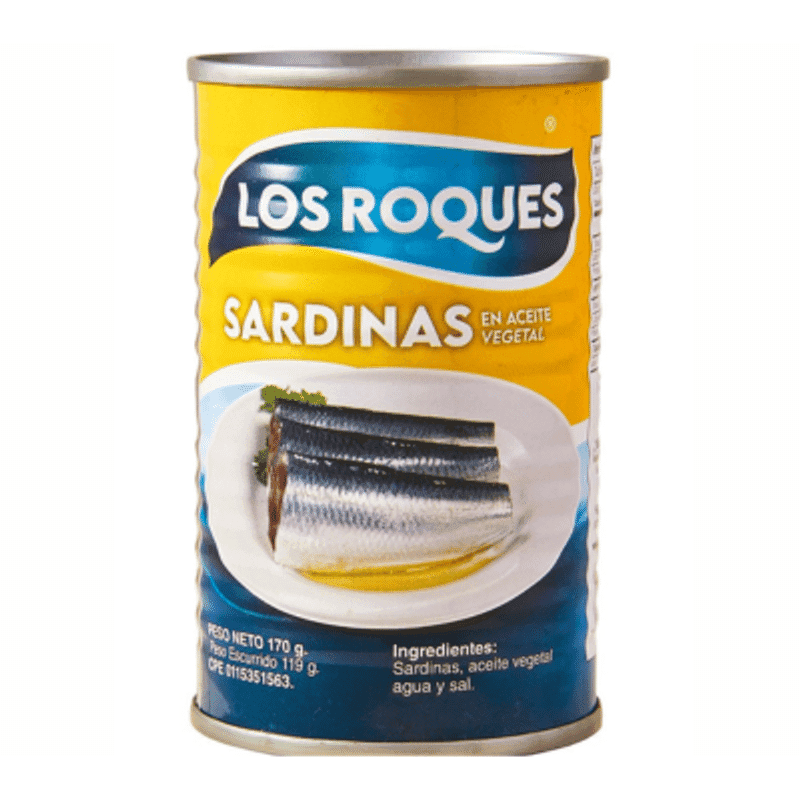 Sardina en Aceite 170G los Roques