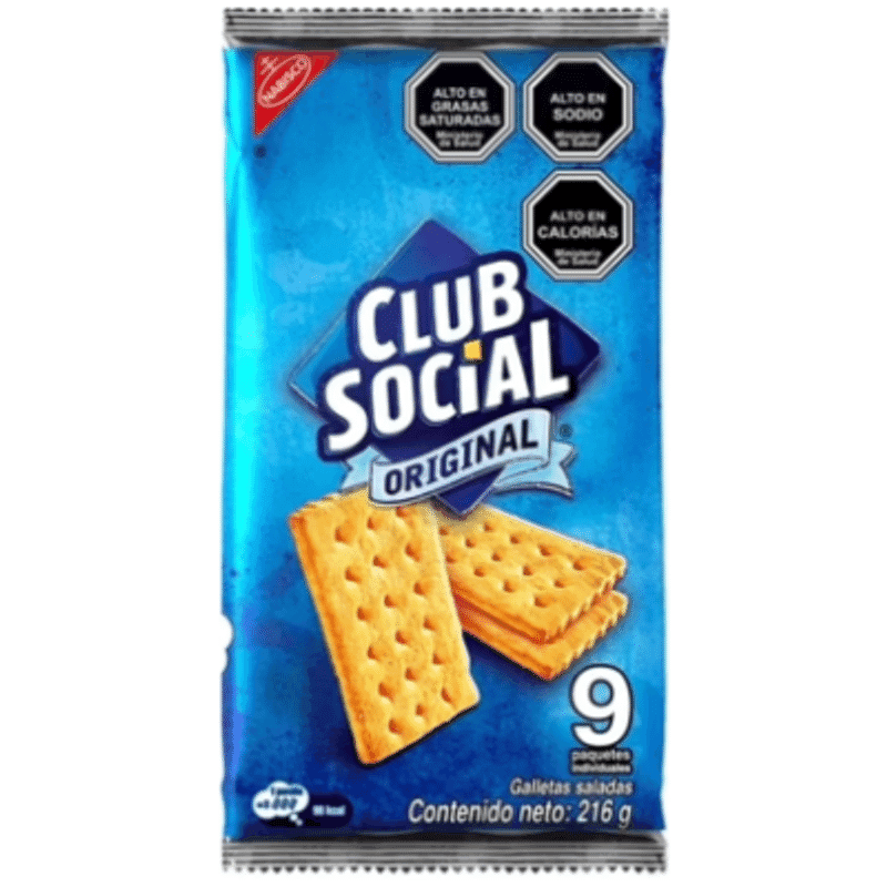 Galleta Original Club Social 9Und