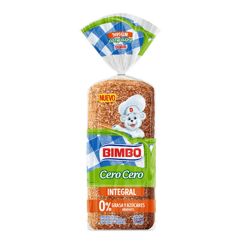 Pan Cero-Cero Integral Bimbo 500GR